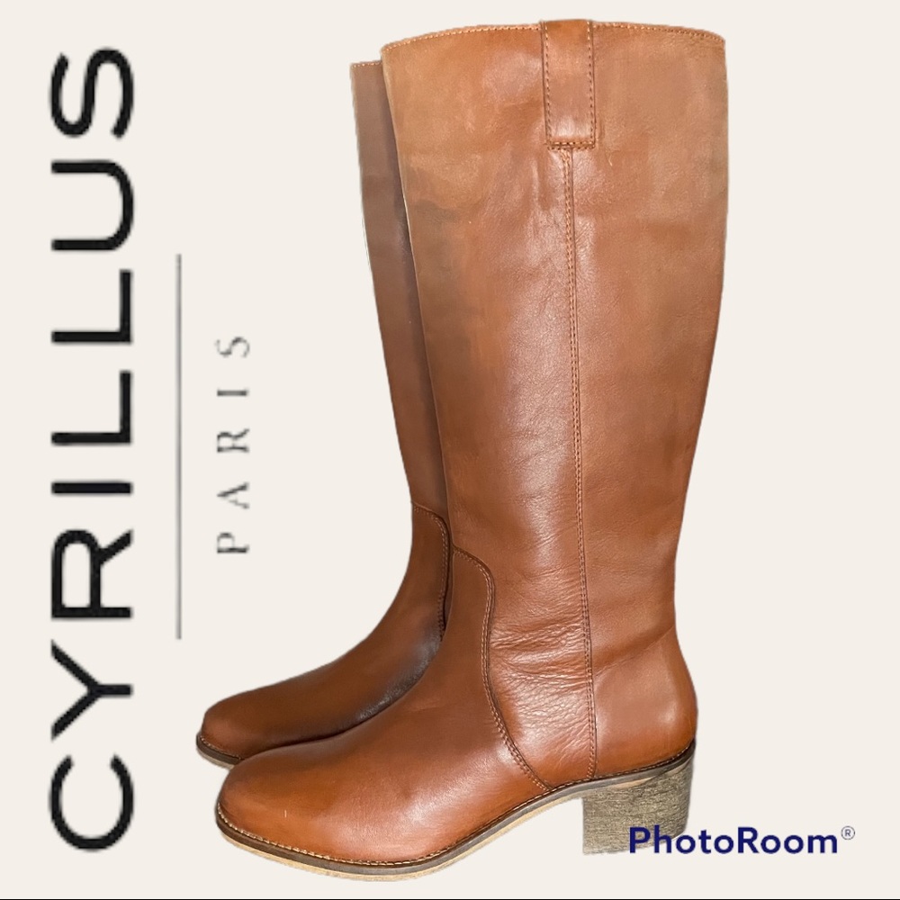 🎉HP🎉RARE! Cyrillus Paris Portuguese Made Leather Riding Boots